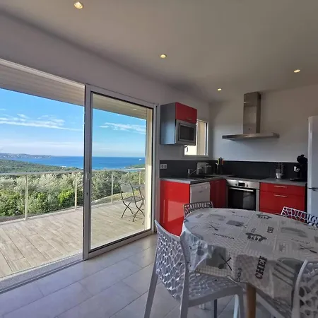 Apartmán De 2 Chambres Avec Vue Sur La Terrasse Amenagee Et Wifi A Vecchio *